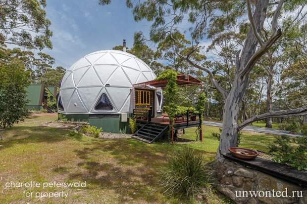 Дом купол "Geo-dome" в Австралии