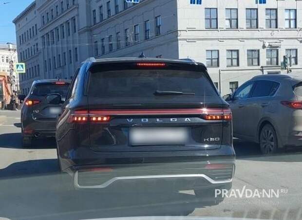 Автомобиль возрожденного бренда Volga заметили на улицах Нижнего Новгорода