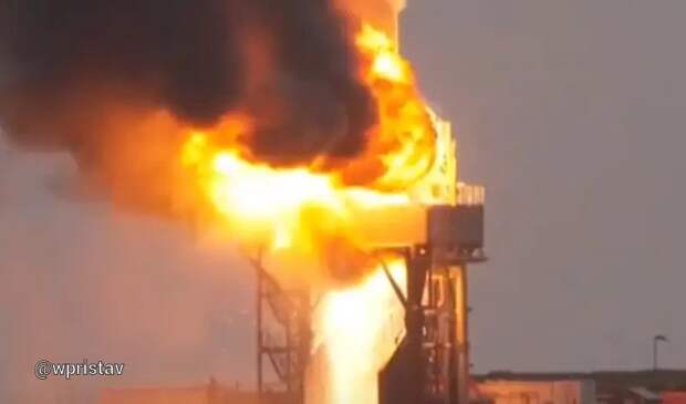 Опубликованы кадры неудачного прожига первой ступени ракеты немецкого стартапа