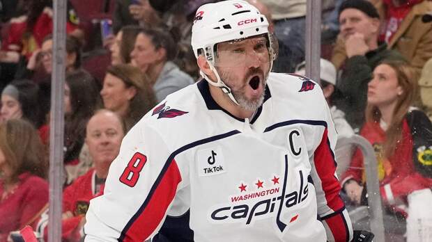 Гол и ассист Овечкина в видеообзоре матча НХЛ «Нэшвилл» — «Вашингтон» — 3:2