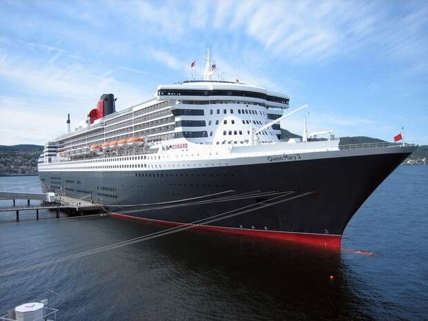 Queen Mary 2 отдых, путешествия, техника, топ-10