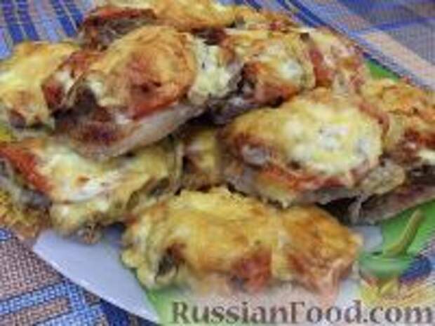 Фото к рецепту: Мясо по-французски