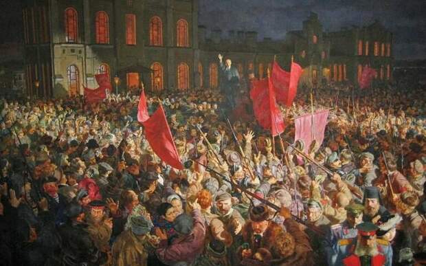 Великая Октябрьская революция, 1917 год