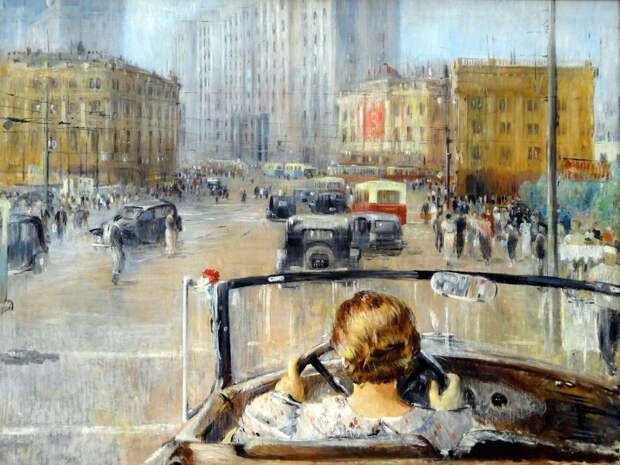Москва на картинах русских художников