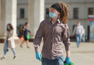 ТК «Тройка» в Москве оштрафуют за нарушения масочного режима. Фото: Наталия Нечаева, «Вечерняя Москва»