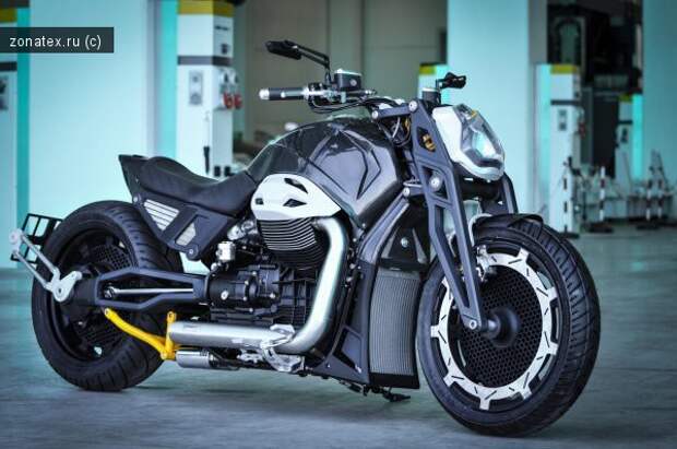 Представлена заводская версия нового российского мотоцикла «Волк»