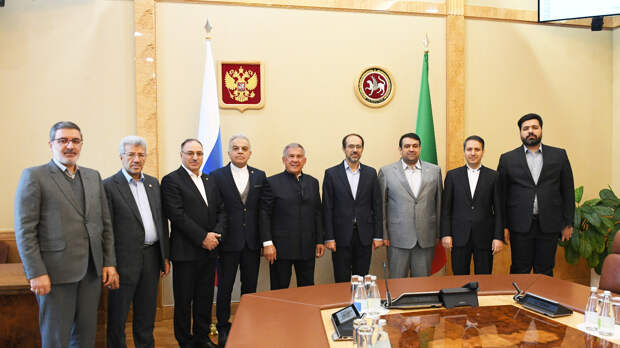 Состоялась встреча Рустама Минниханова с заместителем министра экономики Исламской Республики Иран Мохаммадом Джавадом Шарифзаде