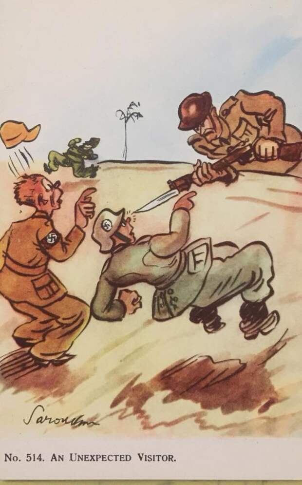 Сталин в египетской карикатуре