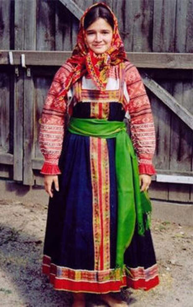 Народный костюм смоленской области