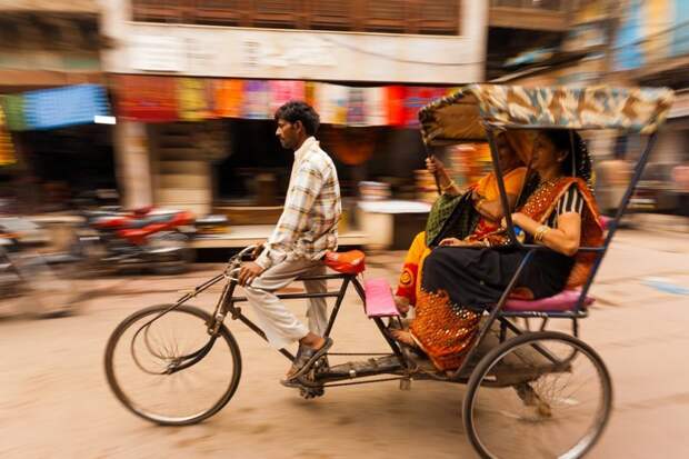 1. Рикша необычное, путешествия, страны, такси, транспорт, экзотика