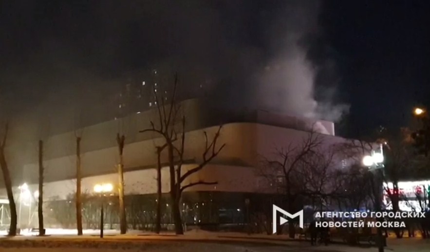 Возгорание в кинотеатре «Марс» ликвидировано Фото: АГН «Москва»