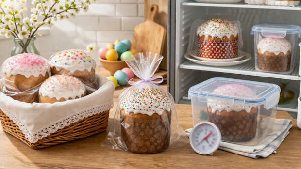 «Пьяный» изюм и бумажная броня: что сделать с пасхальными куличами, чтобы они не черствели неделю