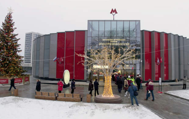 Собянин открыл станцию метро "Электрозаводская" Большой кольцевой линии