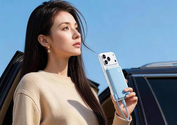 Black Shark представила портативный аккумулятор Blade 3 с магнитами