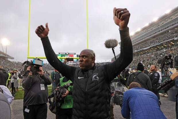 Fans Split On Michigan State's Massive Mel Tucker Extension