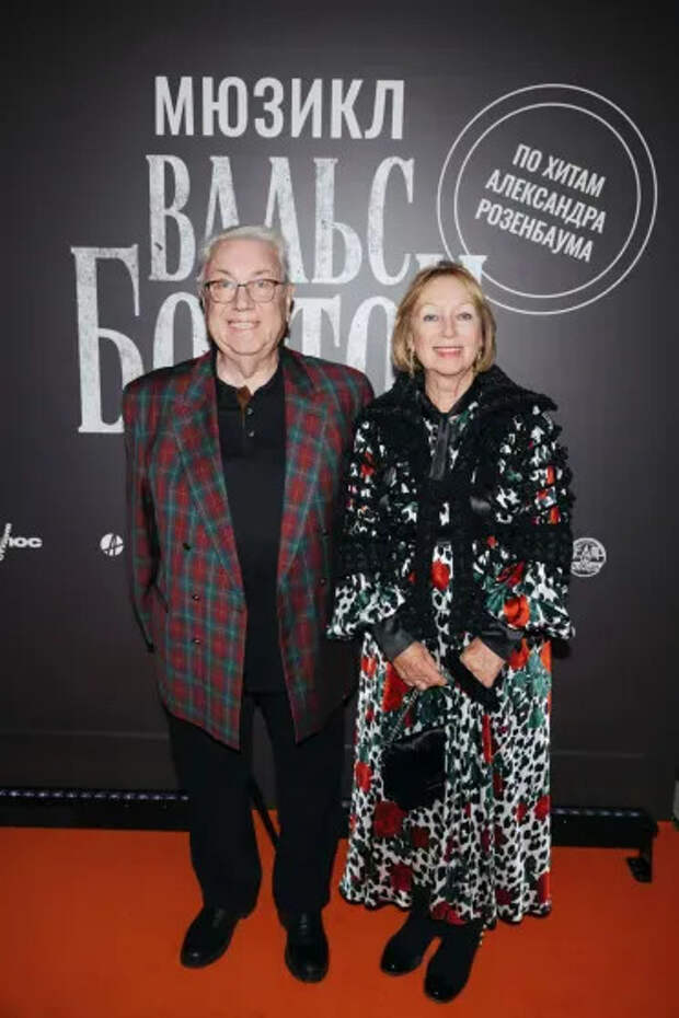 Владимир Винокур с женой