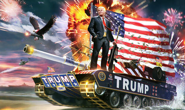 Картинки по запросу страшный трамп