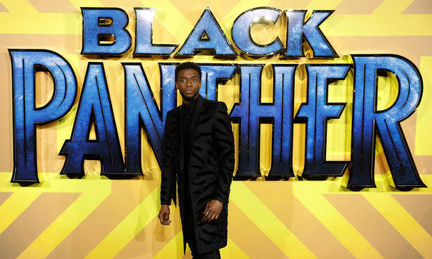Chadwick Boseman -- black panther
