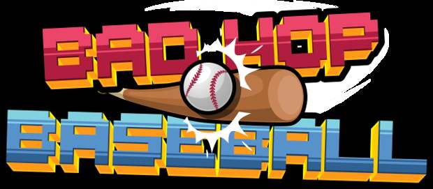 Bad Hop Baseball video game logo