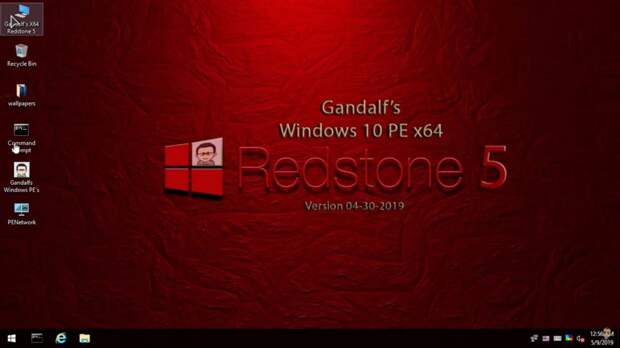 Gandalf's Windows 10PE x64 recovery disc