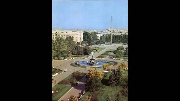 Донецк. Площадь Ленина. 1977 год. https://t.me/webmoney_dn/311943Video: Клип