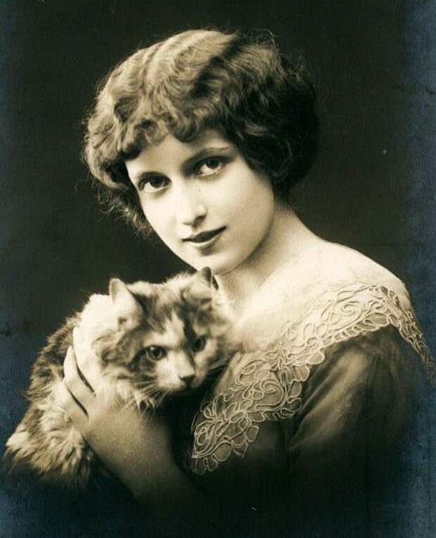 Фотография: Очаровательные винтажные кошки, которые докажут, что коты правили миром во все времена №31 - BigPicture.ru
