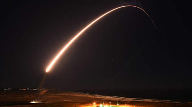 Пуск МБР Minuteman III