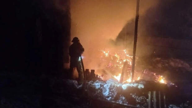 Мужчина погиб при пожаре из-за перекала печи в Залесово