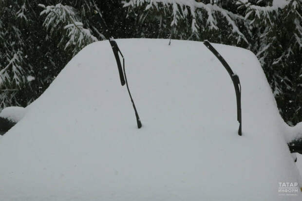 Казан янында кар катламының биеклеге 43 сантиметрга җиткән