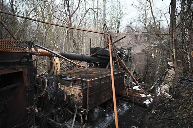 Три вражеских САУ за три часа уничтожил отряд «Ирландцы»