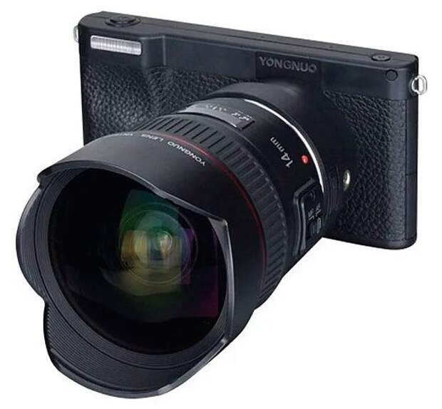 Новая беззеркалка на Android подружилась с объективами Canon (2 фото) Новая беззеркалка на Android подружилась с объективами Canon (2 фото)