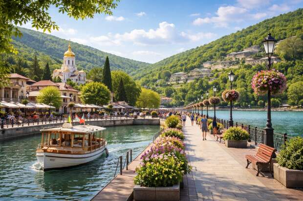 Российский блогер-путешественник Марк Еремин опубликовал видео о поселке