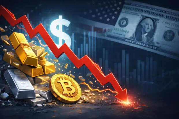 Доллар превыше всего: почему обрушились котировки драгметаллов и криптовалют