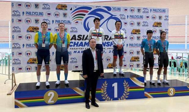 Велосипедисты Карагандинской области завоевали 6 медалей на чемпионате Азии