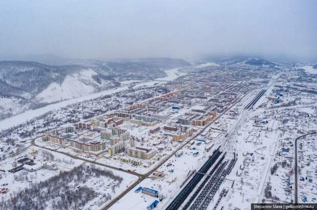 Междуреченск с высоты – город природы и угля