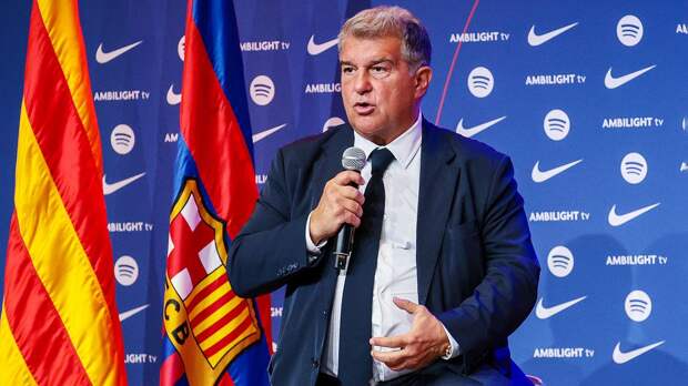 Лапорта отреагировал на переизбрание на пост президента «Барселоны»