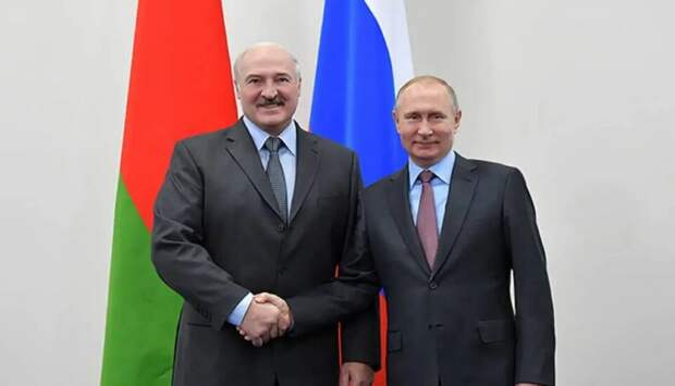 Лукашенко и Путин (иллюстрация из открытых источников)