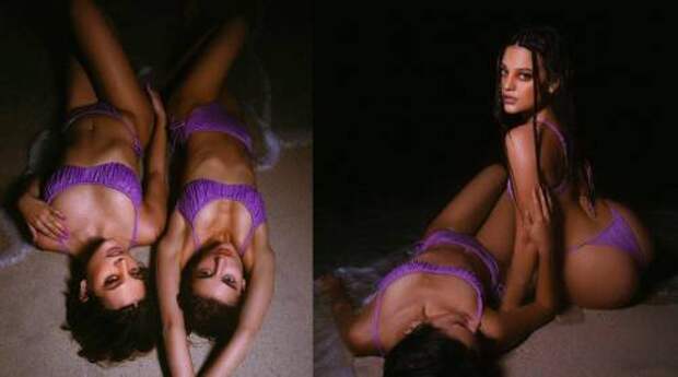 Блогеры Дина Саева и Дилара Зинатуллина в откровенной фотосессии в Дубаи