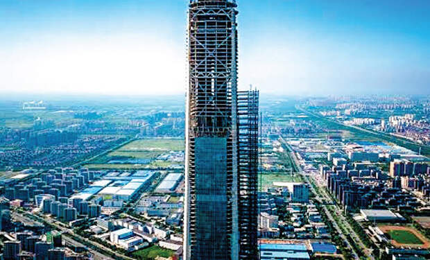 Как выглядит самый высокий в мире недостроенный небоскреб: заброшка высотой 500 метров