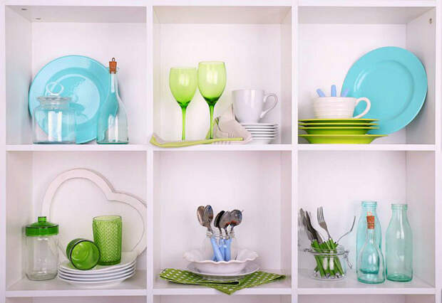 Красивая посуда. | Фото: homebuilding.ru.