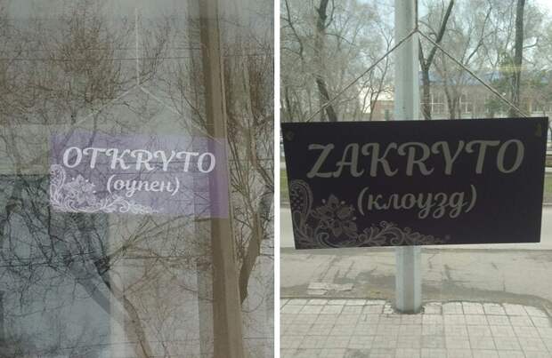 Открыто-закрыто Открыто-закрыто
