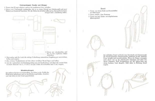 Выкройки одежды из Германии. Может это поможет с определением размера и построением выкроек