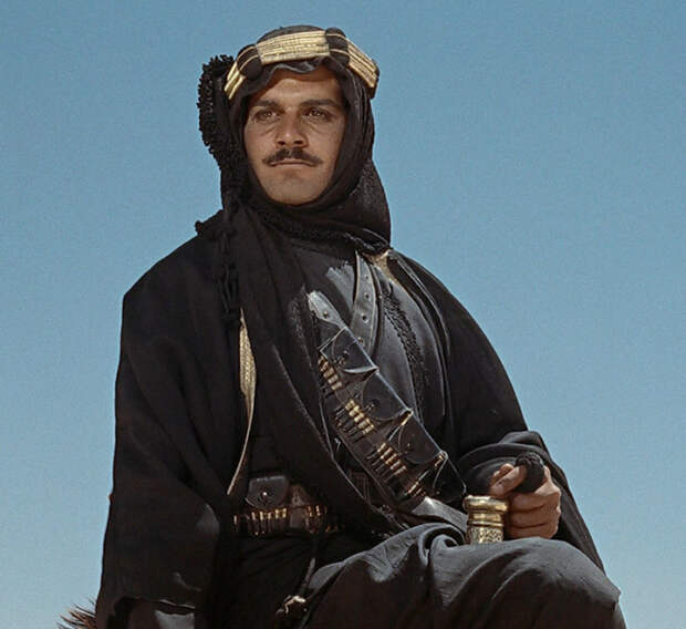 Омар Шариф, кадр из фильма «Лоуренс Аравийский». / Фото: www.evanerichards.com
