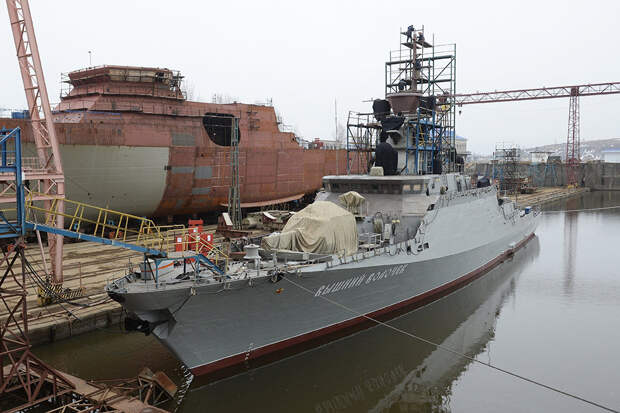 Новейший ракетный корабль "Вышний Волочек" в мае войдет в состав ВМФ РФ