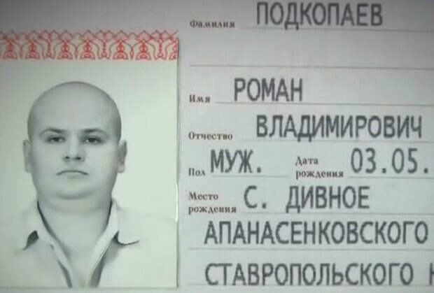 Паспорт Романа Подкопаева. Кадр: ДОКУМЕНТАЛКА ТВ-ШОУ / YouTube