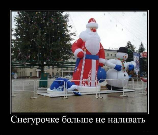 Смешные новогодние фото