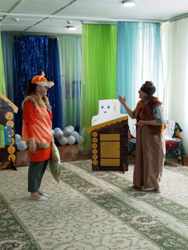 Театрализованное представление ´Подушка для солнышка´.