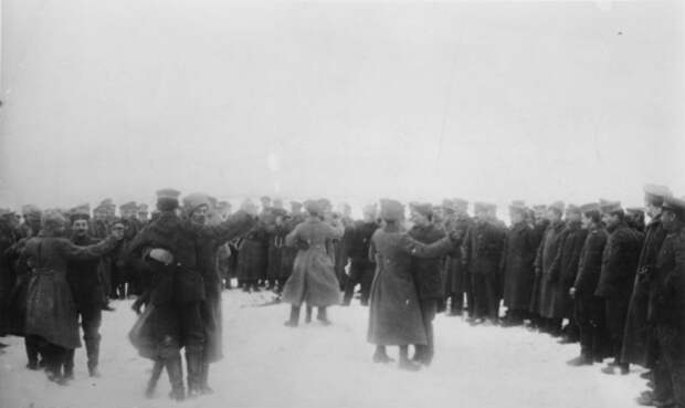 Братание на российско-германском фронте, 1917 год