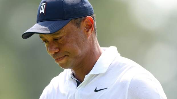 Tiger Woods at The Masters in 2023
