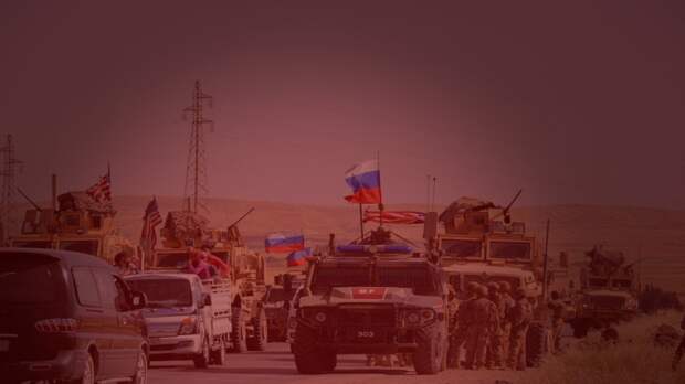 Российские военные заблокировали колонну армии США в Сирии, вынудив американцев ретироваться 